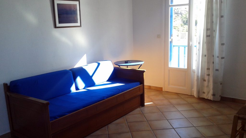 Inside view, Votsalo apartments Naousa, Paros