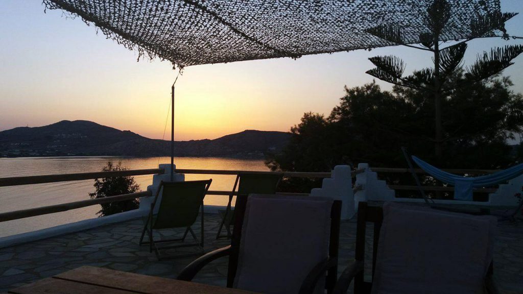 Long summer evenings, Votsalo apartments Naousa, Paros