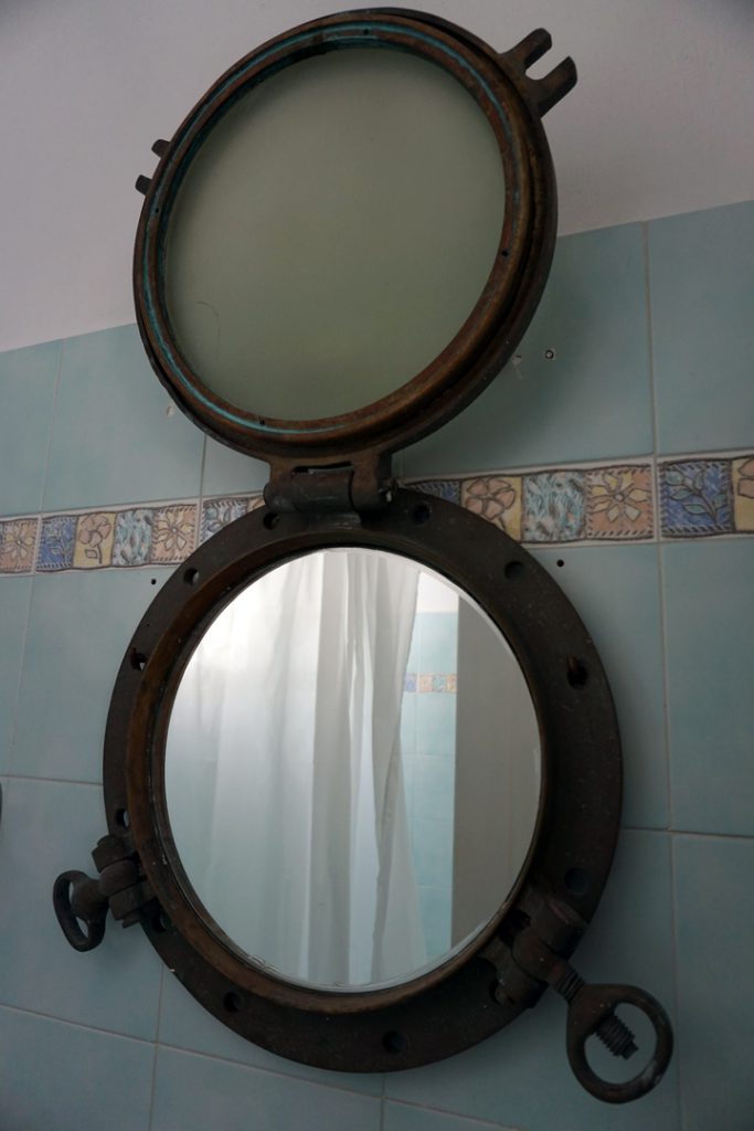 Bathroom detail, Votsalo apartments Naousa, Paros